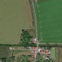 Satellite imagery of [Stříbrnice nad Hanou] chapel sanctus t., CZ