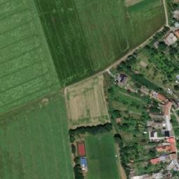 Satellite imagery of [Křenovice u Kojetína] church t., CZ