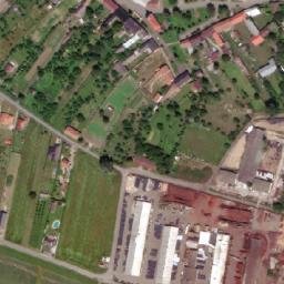 Satellite imagery of [Skaštice] church t., CZ
