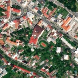 Satellite imagery of [Holešov] church t., CZ