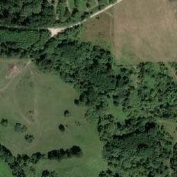 Satellite imagery of [Klenová] burg outlook t., CZ