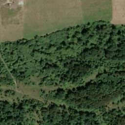 Satellite imagery of [Klenová] burg outlook t., CZ