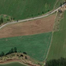 Satellite imagery of [Malý Bor] church t., CZ