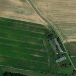 Satellite imagery of [Černýšovice] chapel sanctus t., CZ