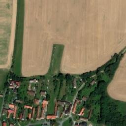 Satellite imagery of [Černýšovice] chapel sanctus t., CZ
