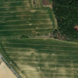 Satellite imagery of Choustník - castle t. - outlook, CZ