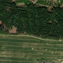 Satellite imagery of Choustník - castle t. - outlook, CZ