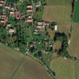Satellite imagery of [Hojovice] church sanctus t., CZ