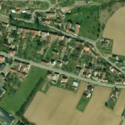 Satellite imagery of [Vyškov-Rychtářov] church t., CZ