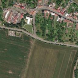 Satellite imagery of [Stříbrnice nad Hanou] chapel sanctus t., CZ