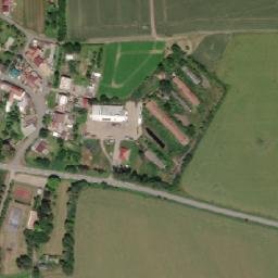 Satellite imagery of [Stříbrnice nad Hanou] chapel sanctus t., CZ
