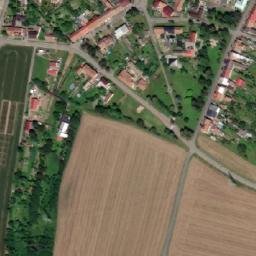 Satellite imagery of [Bezměrov] belfry, CZ