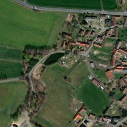 Satellite imagery of [Hradešice] church t., CZ