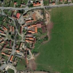 Satellite imagery of [Hradešice] church t., CZ