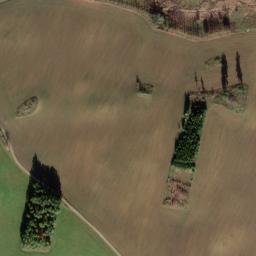 Satellite imagery of [Malý Bor] church t., CZ