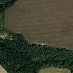 Satellite imagery of [Černýšovice] chapel sanctus t., CZ