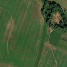 Satellite imagery of [Hojovice] church sanctus t., CZ