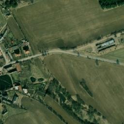 Satellite imagery of [Panská Lhota] church t., CZ