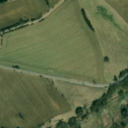 Satellite imagery of [Panská Lhota] church t., CZ