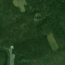 Satellite imagery of Nový hrad [Olomučany] castle outlook t., CZ