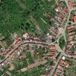 Satellite imagery of [Pustiměř] church t., CZ