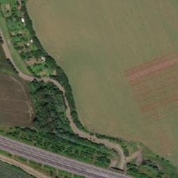 Satellite imagery of [Stříbrnice nad Hanou] chapel sanctus t., CZ