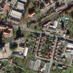 Satellite imagery of kostel sv. Jana Křtitele [Horažďovice] church t., CZ