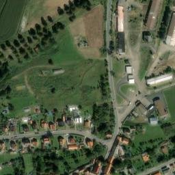 Satellite imagery of [Radomyšl] church t., CZ
