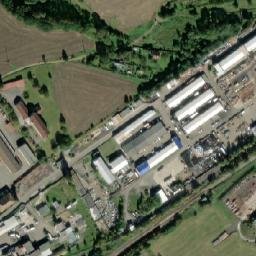Satellite imagery of [Písek] heat plant 2 chimney, CZ