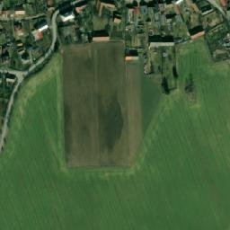 Satellite imagery of [Panská Lhota] church t., CZ