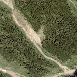 Satellite imagery of Mount Gladstone, CA