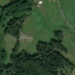 Satellite imagery of [Chlistov] church t., CZ