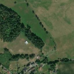 Satellite imagery of [Kolinec-Mlázovy] church sanctus t., CZ