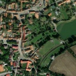 Satellite imagery of [Radomyšl] church sanctus t., CZ