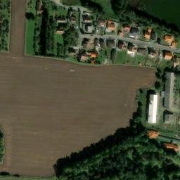 Satellite imagery of [Osek u Radomyšle] castle t., CZ
