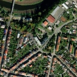 Satellite imagery of [Písek] heat plant 2 chimney, CZ