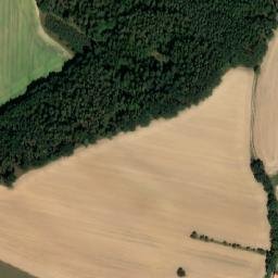 Satellite imagery of [Skalice-Třebiště] chapel sanctus t., CZ