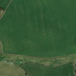 Satellite imagery of [Panská Lhota] church t., CZ
