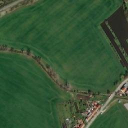 Satellite imagery of [Ivanovice na Hané-Chvalkovice] church t., CZ