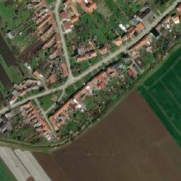 Satellite imagery of [Ivanovice na Hané-Chvalkovice] church t., CZ