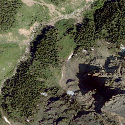 Satellite imagery of Mount Gladstone, CA