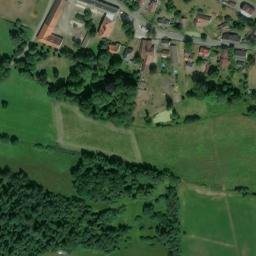Satellite imagery of [Kolinec-Mlázovy] church sanctus t., CZ