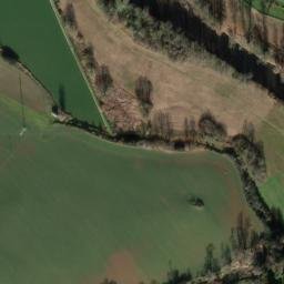 Satellite imagery of sv. Anna [Horažďovice - Svaté Pole] chapel sanctus t., CZ