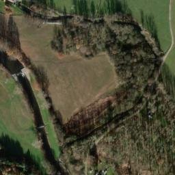 Satellite imagery of sv. Anna [Horažďovice - Svaté Pole] chapel sanctus t., CZ