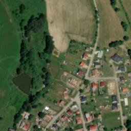 Satellite imagery of [Častrov] church t., CZ