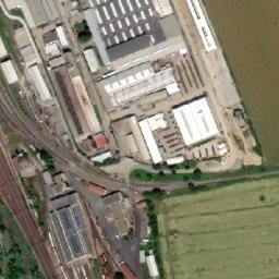 Satellite imagery of TOS [Hulín] chimney, CZ