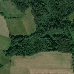 Satellite imagery of [Kolinec-Mlázovy] church sanctus t., CZ