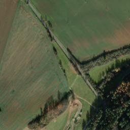 Satellite imagery of sv. Anna [Horažďovice - Svaté Pole] chapel sanctus t., CZ