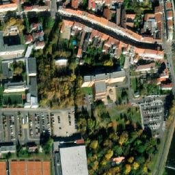 Satellite imagery of Písek-věž Děkan.kostela [Písek], CZ