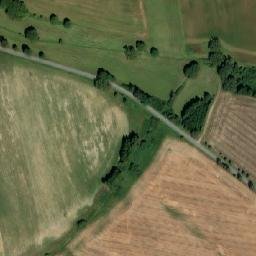 Satellite imagery of [Skalice-Třebiště] chapel sanctus t., CZ